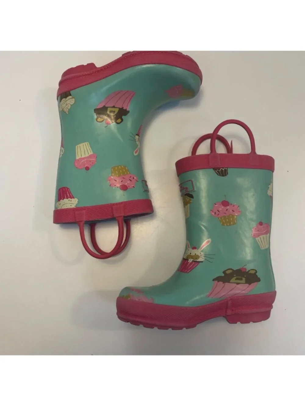 Hatley Cupcake Rain Boots, Size 6